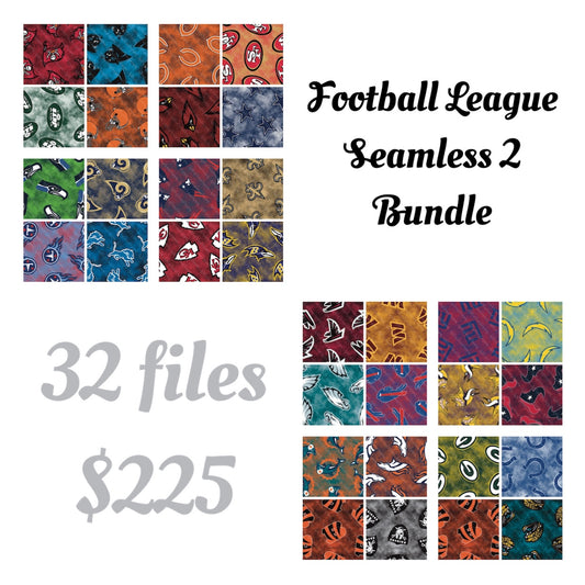 Football league seamless 2 bundle